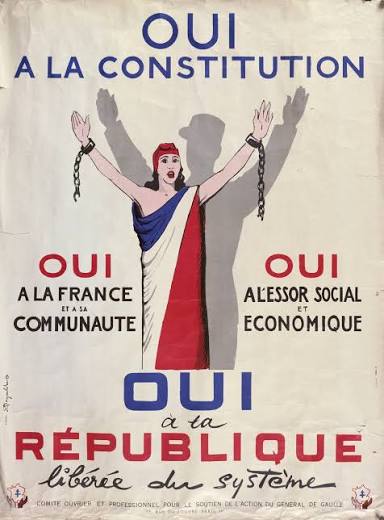 1958, pour un oui ou pour un non - Histoire analysée en images et œuvres d'art | http://histoire-image.org/