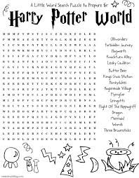 14 magical harry potter things word