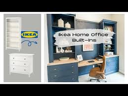 Diy Ikea Hemnes Home Office Built In