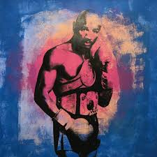 Marvelous Marvin Hagler Painting By