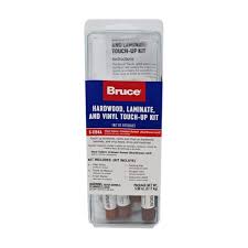 bruce red brown wood flooring touch up