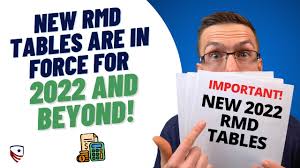 new rmd calculations for retirees in
