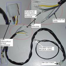 Complete zongshen 200cc wiring diagram 200cc lifan wiring. Wire Harness To Run Lifan Zongshen Engine To Old Honda Original Wire Harness Dratv Com Atv Quads Harness The Originals