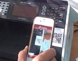 qr codes and nfc s touch to print