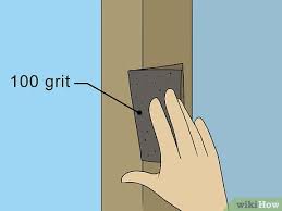 how to paint a door frame with