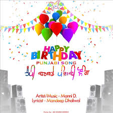 happy birthday punjabi song by manni d
