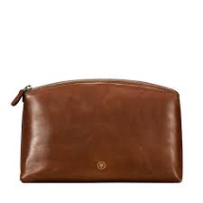 women s large leather make up bag the