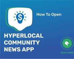 Image of Hyperlocal news and events app