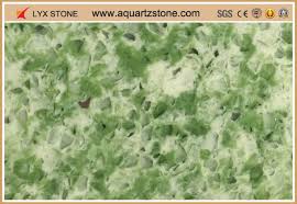 China Green Sparking Quartz Stone Caesarstone Tile Flooring