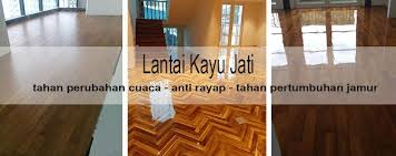 14 type lantai kayu jati pilihan