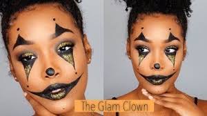 easy clown halloween makeup