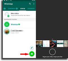 como utilizar o status de whatsapp
