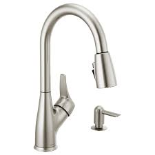 The drip, dripping from a kitchen faucet is no fun. P7901lf Sssd W Single Handle Pull Down Kitchen Faucet