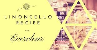 limoncello recipe with everclear