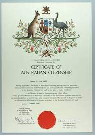 If approved by the parliament, australian citizenship will be much more difficult to get. Citizenship Certificate Issued To James William Ward Commonwealth Of Australia 1 Aug 1980