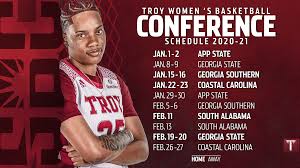A complete listing of the schedule of events for the women's di college basketball championship. Sun Belt Announces Revised 18 Game Women S Basketball Conference Schedule Troy University Athletics