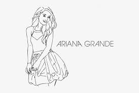 Free printable coloring pages and connect the dot pages for kids. Ariana Grande Coloring Page Coloringcrew Ariana Grande Disegni Di Ariana Grande Da Colorare Transparent Png 600x470 Free Download On Nicepng