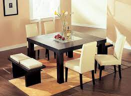 square dining table chairs and benches