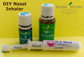 make your own essential oil nasal inhaler