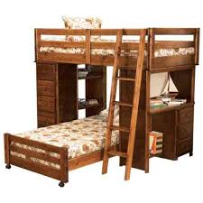 It provides your child with their own personal. Trend Wood Sedona Loft Storage Bed With Desk Chest Homemakers Furniture