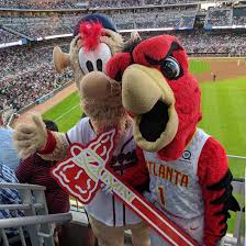 Skyhawk is the name of one of the former mascots for the atlanta hawks professional basketball team in the nba. Blooper Best Swishes To Harry T Hawk And Atlanta Hawks To A Great Season Base Ball Is Life Facebook
