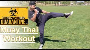 muay thai workout and drill