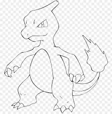 Pokemon coloring pages for kids in this video you will learn to color mega charizard y and mega charizard x shiny versions. Pokemon Charmeleon Coloring Pages Png Image With Transparent Background Toppng