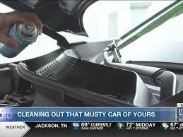 get rid of that musty car smell