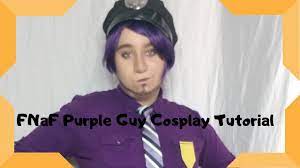 fnaf purple guy cosplay tutorial you