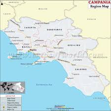 The region has a rich heritage from ancient greek colonies. Campania Map Map Of Campania Region In Italy Campania Italy Map