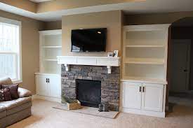 Holly And Brian S Fireplace Built Ins