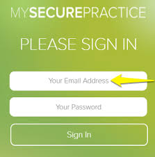 mysecurepractice portal how to login