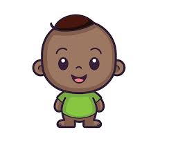 baby clipart cartoon baby boy with a