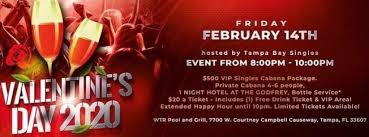 Is it time to get organized and decide what supplies you need to purchase? Tampa Bay Singles Sexy Party Valentine S Day 2020 Wtr Tampa Tampa Fl Feb 14 2020 8 00 Pm