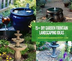 Diy Garden Fountain Landscaping Ideas