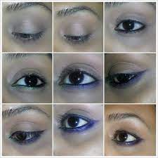 simple lower heavy eye makeup tutorial