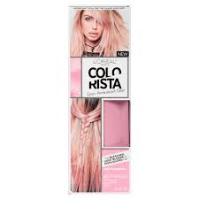 Enter this line of seven different coloring conditioners, specially made to add color to medium, dark brown, and even deep brown hair. L Oreal Paris Colorista Semi Permanent Hair Color For Light Blonde Or Bleached Hair Target