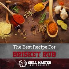 best smoked brisket rub recipe quick
