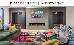 Modern Gas Fireplace Flare Fireplaces