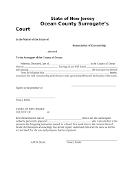 ocean county surrogate fill out sign