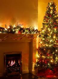 In these page, we also have variety of images available. Hd Wallpaper Green Pre Lit Tree Near A Fireplace Cozy December Decoration Wallpaper Flare