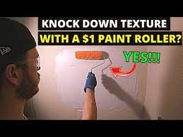 Easy Diy Knockdown Texture With A Paint