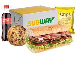 subway delivery lunch bo