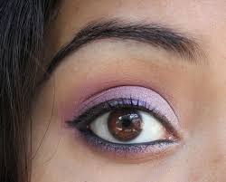 lavender purple eye makeup tutorial