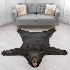 black bear rugs