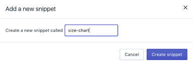 Add A Size Chart To Product Pages Shopify Help Center