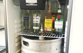 a kegerator out of a mini fridge