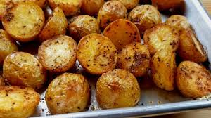 crispy roasted baby potatoes you