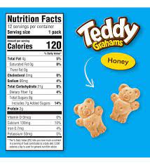 teddy grahams honey graham snacks 12