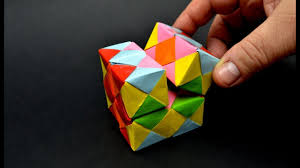 how to make a paper infinity cube you